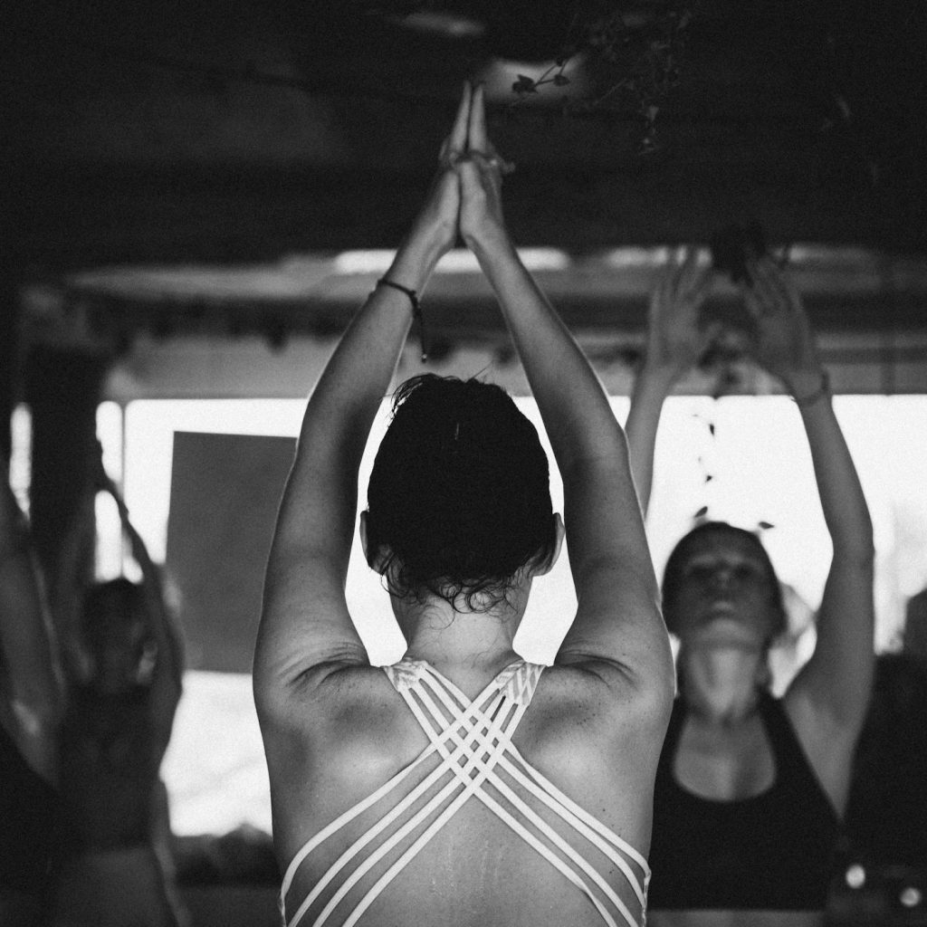 Yoga teacher training approach with hands-on teaching practice